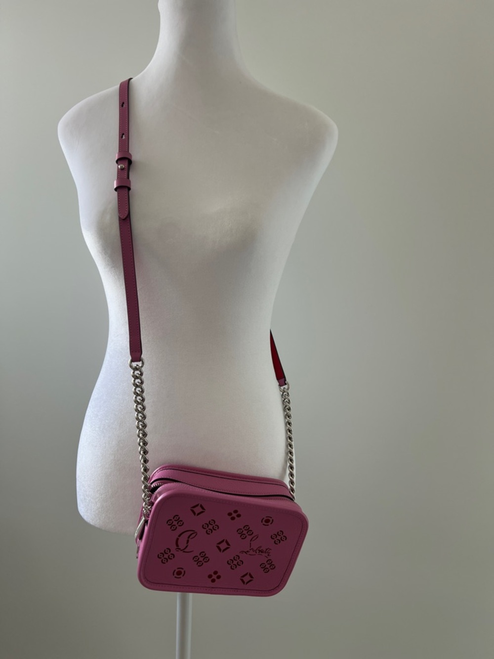 Christian Louboutin Radioloubi  Bag with Chain Strap